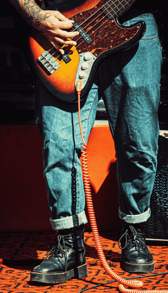 Bass Guitar Vertical Page Image